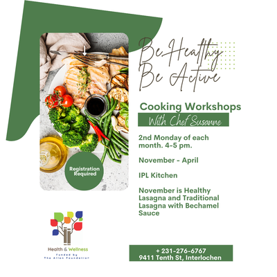 Health & Wellness: Be Healthy, Be Active Community Cooking Workshop