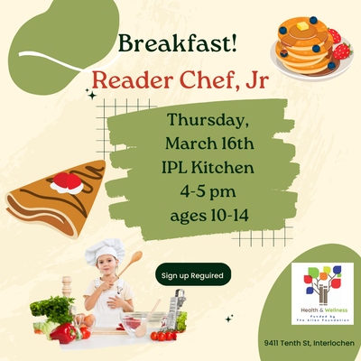 Reader Chef, Jr: Breakfast!